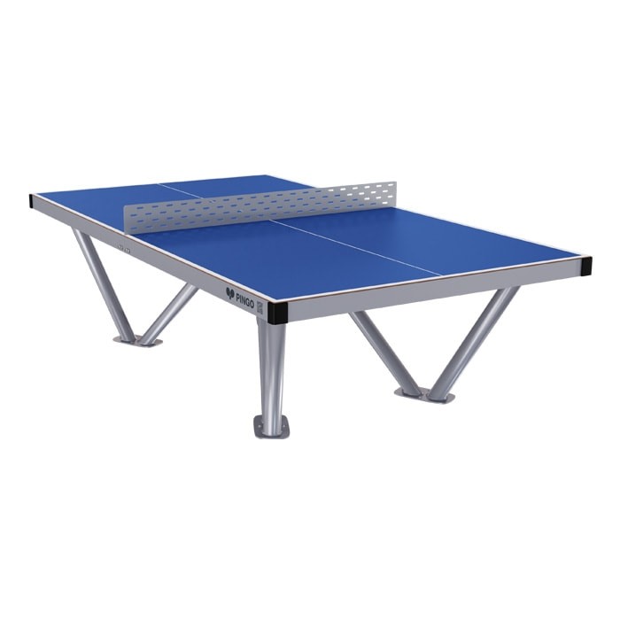 Table de ping-pong Pingo avec plateau en mélamine bleue